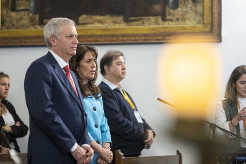 José Antonio Kast en una Misa