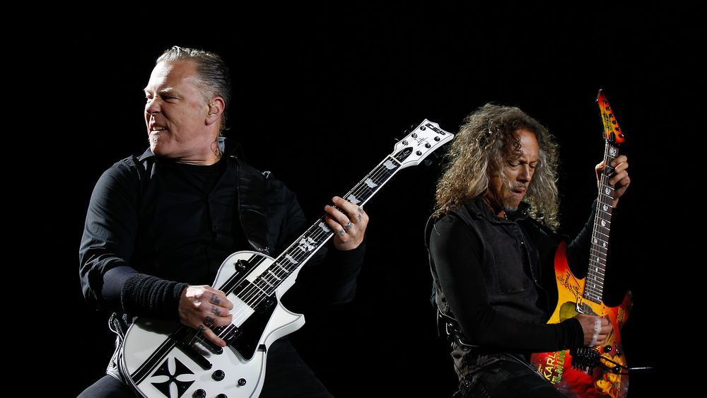 Imagen de Metallica en Chile - Agencia Uno