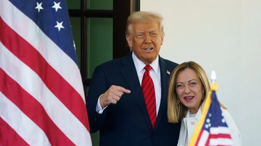 Donald Trump y Giorgia Meloni separan caminos - Agencia EFE