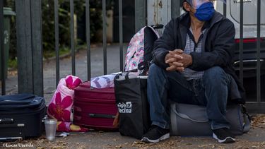 FOTOS| Viviendo en la incertidumbre: La jornada de las y los bolivianos varados en Providencia por la pandemia
