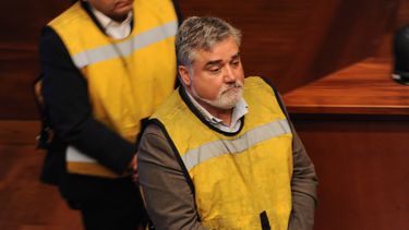 Gonzalo Migueles con chaleco de imputado / Agencia Uno
