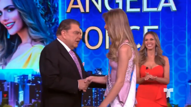 VIDEO| Don Francisco fue acusado de transfóbico por no saludar de beso a Ángela Ponce