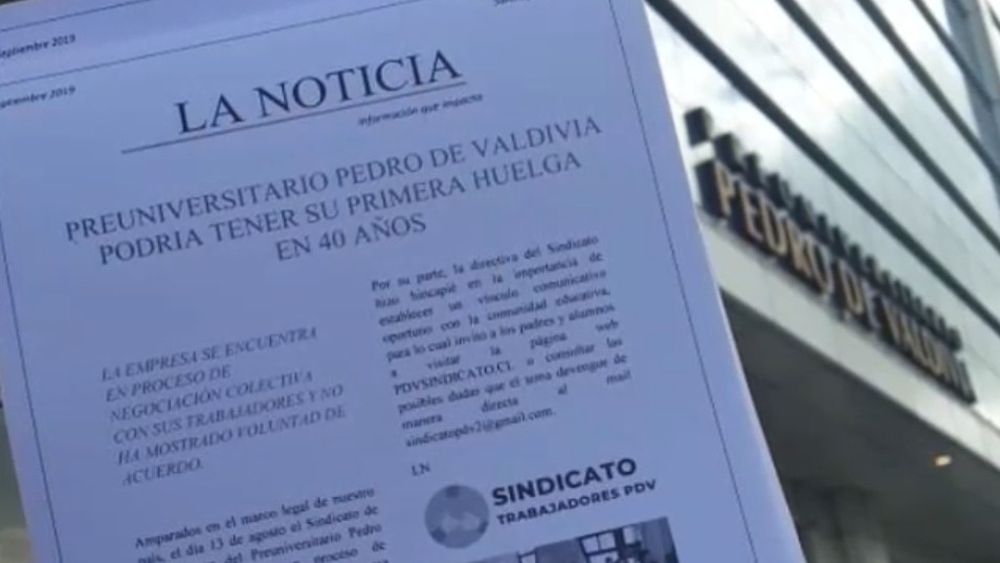 La otra cara del exitoso Preuniversitario Pedro de Valdivia: Trabajadores podrían irse a huelga por precarias condiciones laborales