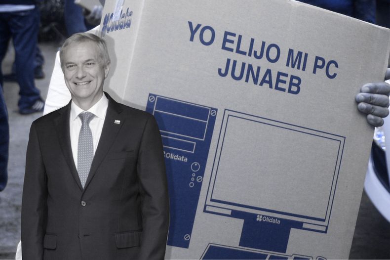 Imagen del Presidente Kast y el programa Yo Elijo Mi PC / Crédito: Agencia Uno