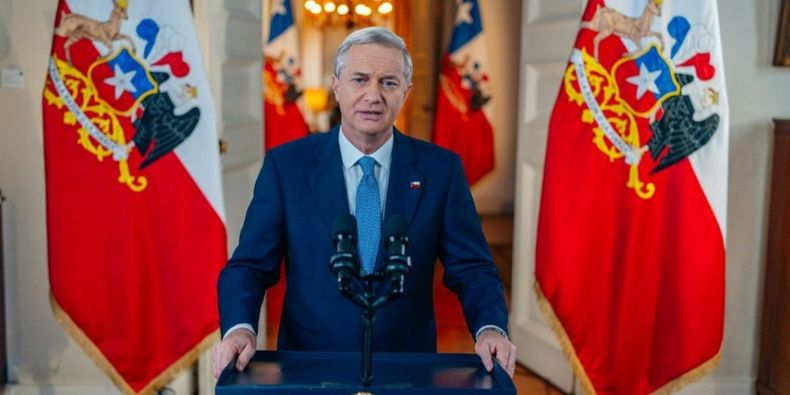 Kast habla de la Megarreforma en cadena nacional / Presidencia