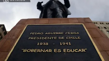 El Desconcierto | 22711 estatua de pedro aguirre cerda.webp