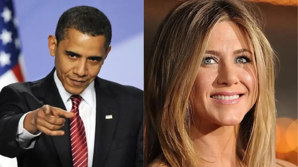 El supuesto mensaje que lo confirma: Fuertes rumores de infidelidad de Barack Obama con Jennifer Aniston