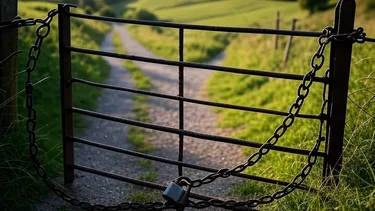 Bloqueó pasaje con candado y cadenas, derribó el portón de su vecino y lo amenazó con denunciarlo por hurto: Corte ordena abrir acceso