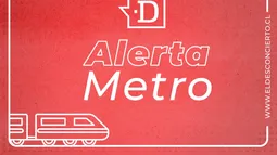 Alerta Metro: Por persona en la vía suspenden servicio en 7 estaciones de la Línea 1