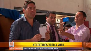 Me gusta mucho el conteo de votos: Pancho Saavedra ejerció como presidente de mesa en Curicó