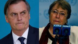 Bolsonaro le enrostra a Bachelet el asesinato de su padre en la dictadura de Pinochet
