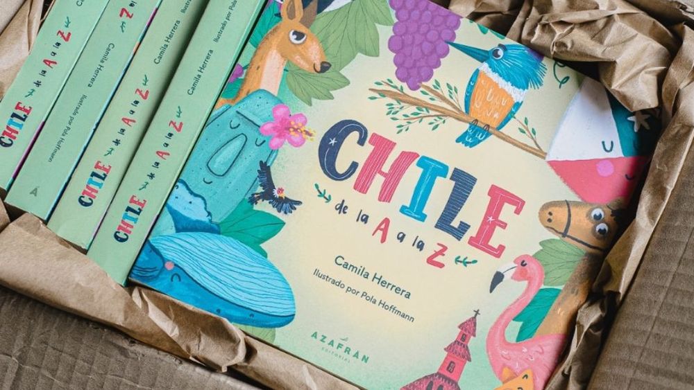 Nuevo libro infantil Chile de la A a la Z.&nbsp;
