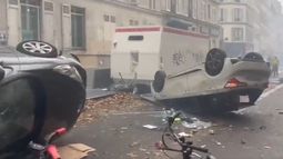 VIDEO| En décimo día de protestas Macron rechaza mediación solicitada por los sindicatos