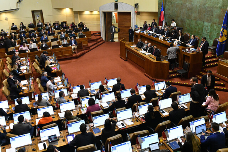 Votación en la Sala de la Cámara de la Ley Miscelánea o megareforma. Créditos: Agencia uno.&nbsp;