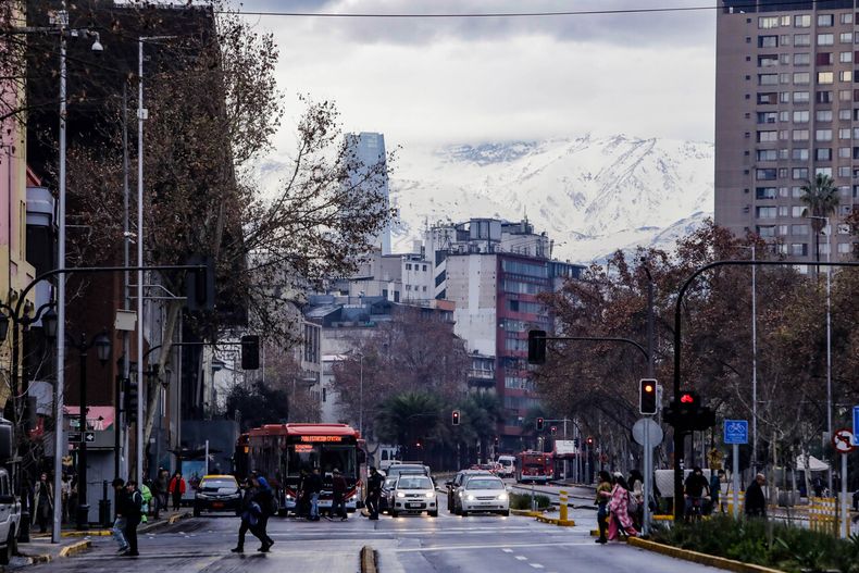 Lluvias en Santiago hoy jueves - Agencia Uno
