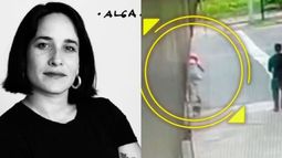 Paz Ramírez intentó salvar a su perrito - Captura de pantalla T13