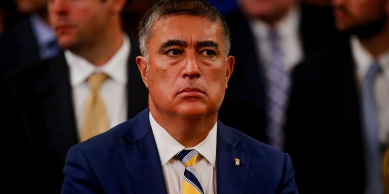 Alcalde de Santiago, Mario Desbordes. Agencia Uno.&nbsp;