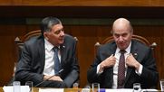 El ministro de Hacienda Jorge Quiroz junto al ministro del interior Claudio Alvarado - Agencia Uno El ministro de Hacienda Jorge Quiroz junto al ministro del interior Claudio Alvarado - Agencia Uno