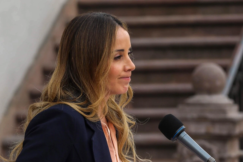 Mara Sedini, vocera del gobierno de Chile