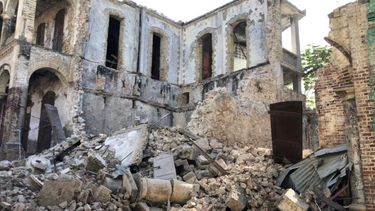 Fuertes lluvias azotan a la zona más afectada por el terremoto en Haití