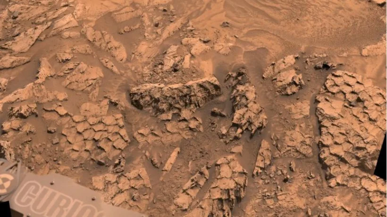 Cráter de Marte.