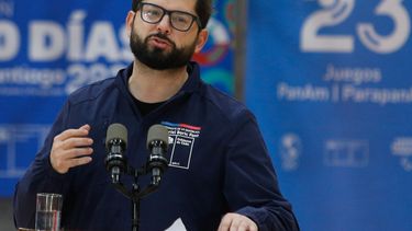 El Desconcierto | Gabriel Boric este miercoles en La Pintana Agencia Uno.jpeg