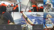 Momento en que Israel intercepta a la flotilla humanitaria - Agencia EFE Momento en que Israel intercepta a la flotilla humanitaria - Agencia EFE
