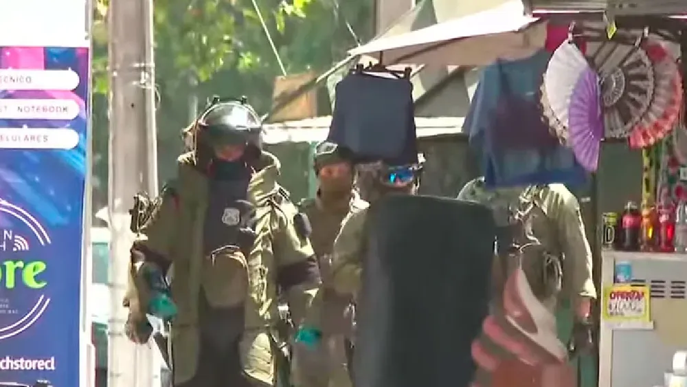 Restablecen tránsito en Av. Pedro de Valdivia con Av. Irarrázaval tras gran operativo de GOPE a la salida de un banco