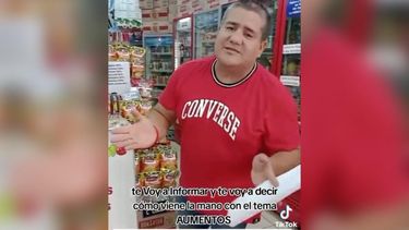 VIDEO| Vendedor argentino se refirió a alza en precio de alimentos: Aumentos fueron monstruosos