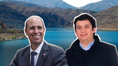 Ministro Martín Arrau y Salvador Salgado&nbsp;