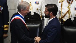 Cambio de mando: Kast y Boric / Agencia Uno