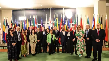 Presidente Boric anuncia candidatura de Bachelet a la ONU en medio de discurso crítico con Trump y Netanyahu