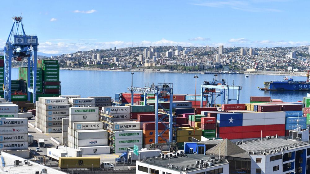 Imagen del puerto de Valparaíso - Agencia Uno