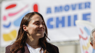 Ministra de Deportes, Natalia Duco. Agencia Uno.