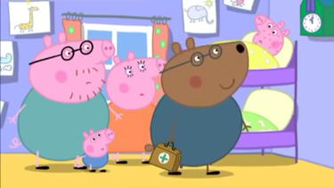 Acusan a la serie Peppa Pig de distorsionar la percepción sobre temas de salud