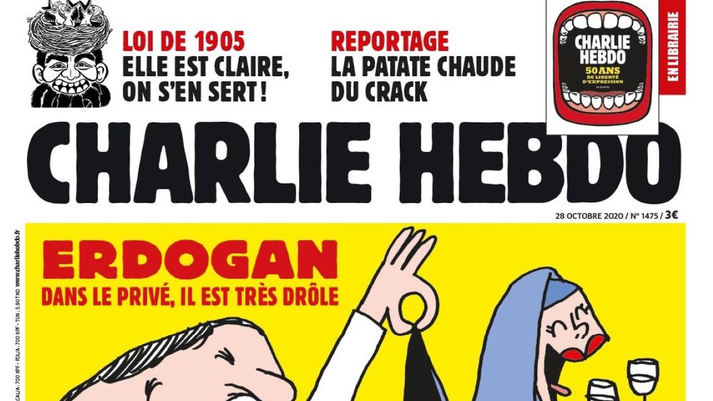 Charlie Hebdo desata conflicto diplomático de proporciones entre Turquía y Francia