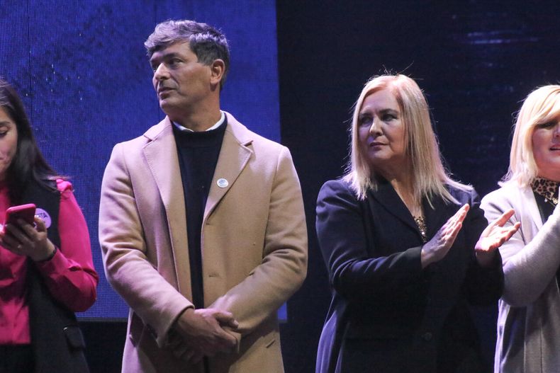 Franco Parisi y Pamela Jiles del PDG - Agencia Uno