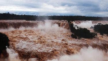 Cataratas del Iguazú en su máximo umbral - Agencia EFE