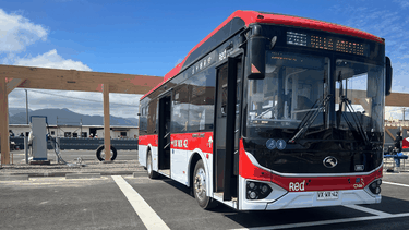 tras anos sin micros urbanas, ovalle estrena el segundo sistema de transporte publico 100% electrico de latinoamerica