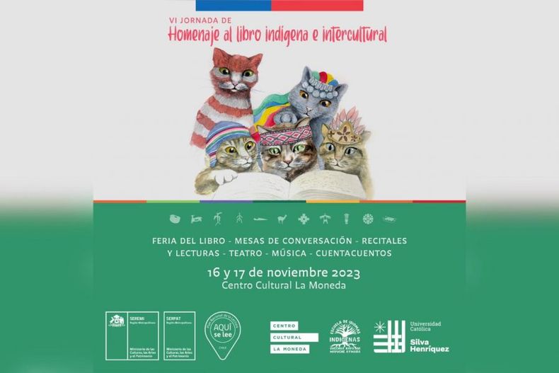 Homenaje al Libro Indigena e Intercultural llega en noviembre al Centro Cultural La Moneda e1699883975324.jpeg