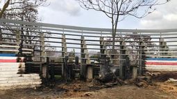 No podrá funcionar estas Fiestas Patrias: Medialuna de Curacaví es incendiada por animalistas
