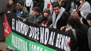 “No nos es indiferente”: Chilenos protestan a diario frente a la Embajada de Israel por hambruna en Gaza