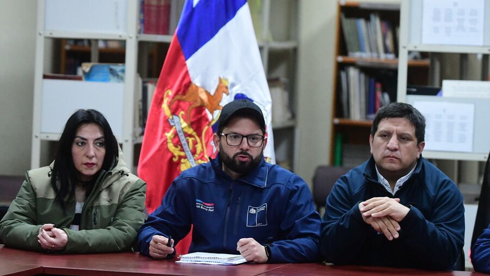 Presidente Boric decreta Estado de Catástrofe en cuatro regiones por emergencia climática