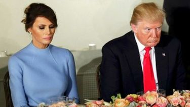Melón y Melania: Artista chileno critica machismo de Trump hacia su esposa con creativo dibujo