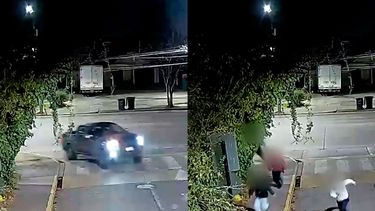 Empresario persiguió a niños sólo por un rin raja - Captura de pantalla T13