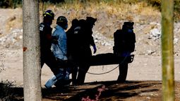 Conmoción por hallazgo de cuerpo en extrañas circunstancias al costado de Ruta Los Libertadores