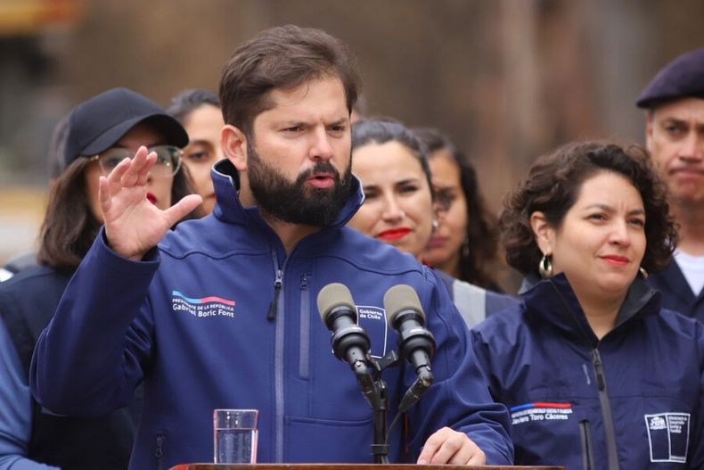 Gabriel Boric este viernes en Villa Alemana.jpg .jpg