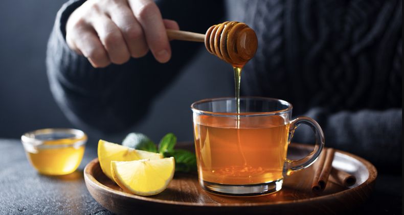 Miel para resfríos en invierno.&nbsp;