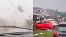 lluvias y vientos provocan destrucción en Malasia - Captura de video