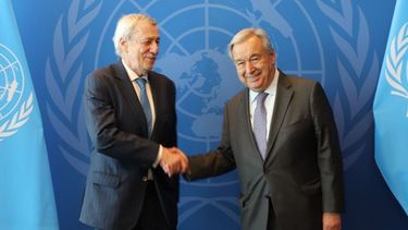 Previo a presidir Ecosoc: Canciller Van Klaveren se reúne con secretario general de la ONU